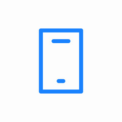 phone mobile icon sign vector