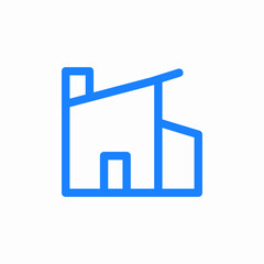 town house icon sign vector