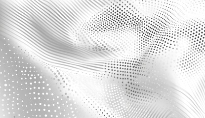 Abstract gray and white wavy texture