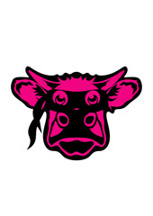 vache super heros masque