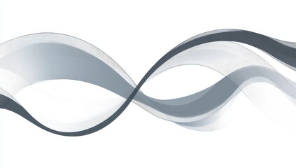 Abstract wavy lines design