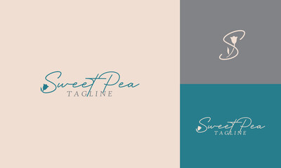 Sweet Floral Beauty Spa Salon Logo Design Concept
