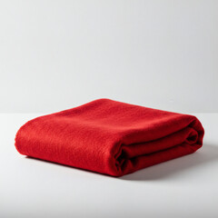 Luxurious Red Fleece Blanket Soft, Warm, and Cozy Throw for Your Home