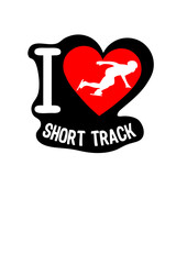 i love short track coeur