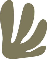 Abstract Organic Shape