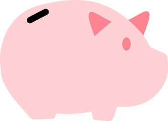 Hand drawn Piggy bank