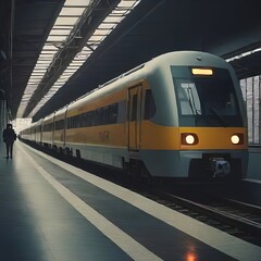 Fototapeta premium train in the station