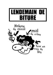 lendemain de biture cuite humour alcool