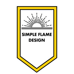 シンプルリボンフレーム