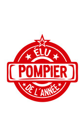 pompier elu meilleur annee tampon