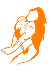 super bodybuilding fitness corps femme logo club