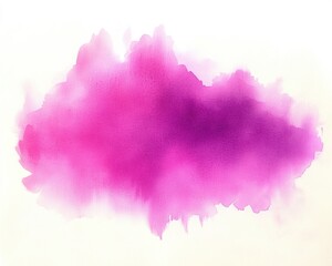 Vibrant Abstract Watercolor Background in Fuchsia and Purple Gradients