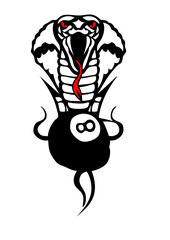 billard logo serpent cobra sport