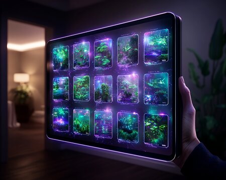 Digital Plant Catalog Night View
