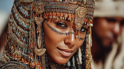 Queen Cleopatra's Enchanting Desert Majesty Unveiled
