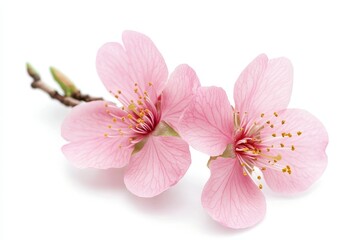 Delicate pink blossoms