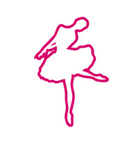 Danseuse de ballet classique