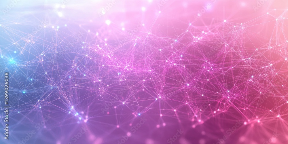 Poster geometric abstract background with lines dots and soft pastel colors for modern digital art