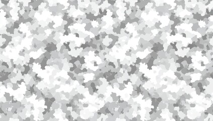 Gray and white camouflage pattern