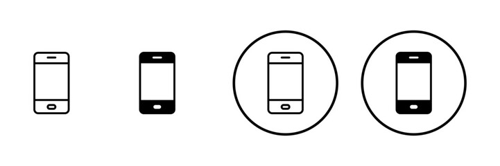 Phone icon vector. Call sign and symbol. telephone symbol