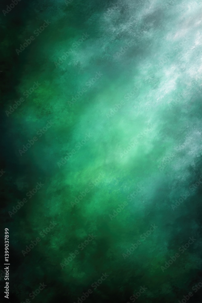 Poster a textured backdrop showcasing a blend of green shades, enhanced by smooth lines and subtle, glowing