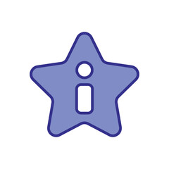 Premium Info icon vector stock illustration
