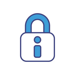 Blocked icon vector stock illustration