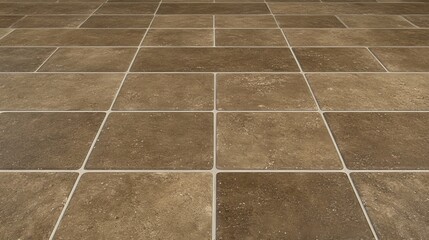 Earthy Seamless Mosaic Pattern of High-Quality Textured Tiles