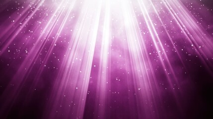 Bright purple light rays radiating from the center upwards