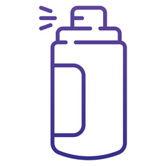 Spray Gradient Icon