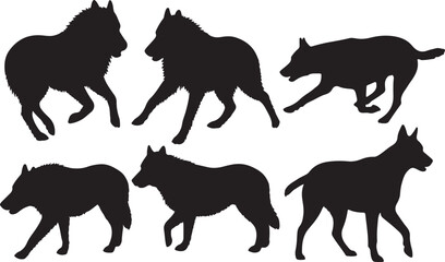Onager Silhouettes