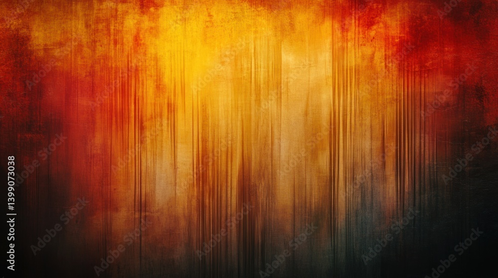 Poster abstract background with vertical lines showing a warm color palette