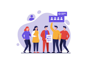 Diverse Volunteer Team Smiling and Collaborating – Community Service, Teamwork Concept for Charity, NGO or Social Project Promotion 