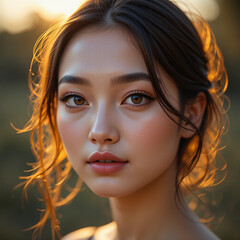 woman, beauty, hair, face, model, eyes, fashion, 
