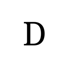 alfabet letter d © AHMAD