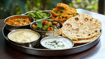 Indian Traditional Meal Platter