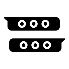 conversation icon vector