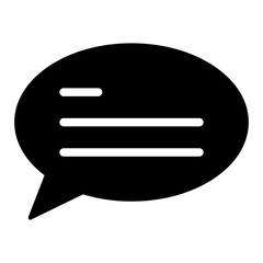 speech bubble icon vector