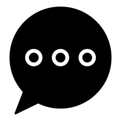 speech bubble icon vector