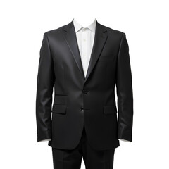 businessman in suit on transparant background