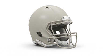 Naklejka premium American Football Protective Headgear: A High-Quality Studio Shot for Sports