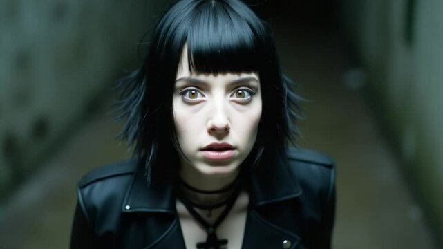 Emo Woman &ndash; Alternative Style and Emotional Expression

