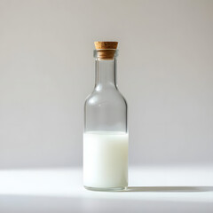 3D Frosty White Magic Potion Bottle for Fantasy Game