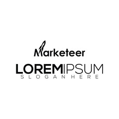 logo initial letter m illustration inspiration gradient