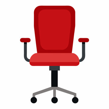 recommend clip art: Office chair vector illustration