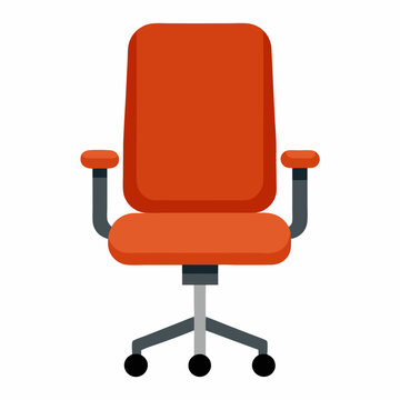 recommend clip art: red office chair