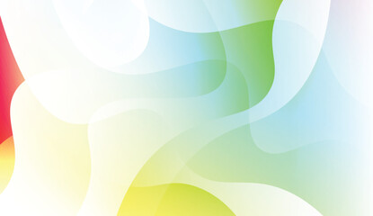 Abstract Waves. Futuristic Technology Style Background. For Creative Templates, Cards, Color Covers Set. Vector Illustration with Color Gradient.