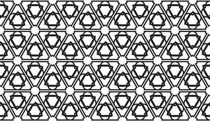 New elegant background with curved line in triangular style. Vector. Black, White. Smart business design.