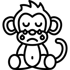 Apes Crying Icon