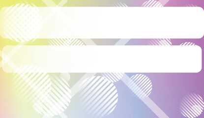 Abstract Shiny Moderns, Lines, Circle, Space for Text. For Cover Page, Landing Page, Banner. Vector Illustration with Color Gradient.
